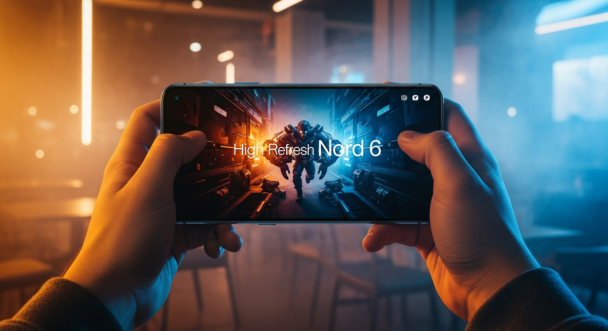 一加 Nord 6 主打旗艦級遊戲體驗 高續航與高速螢幕成亮點