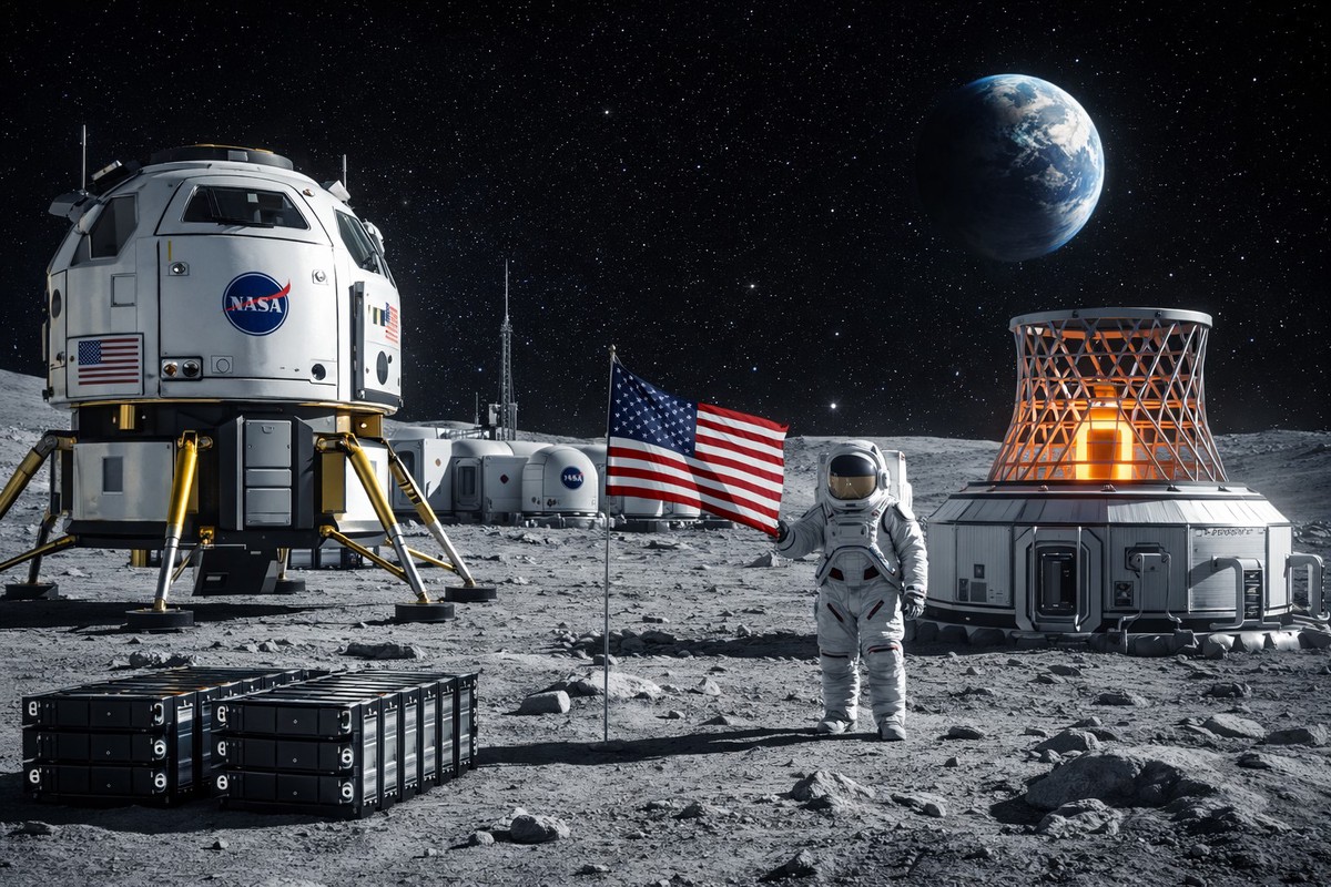 川普簽署「太空優勢令」2028年重返月球、2030年建永久基地