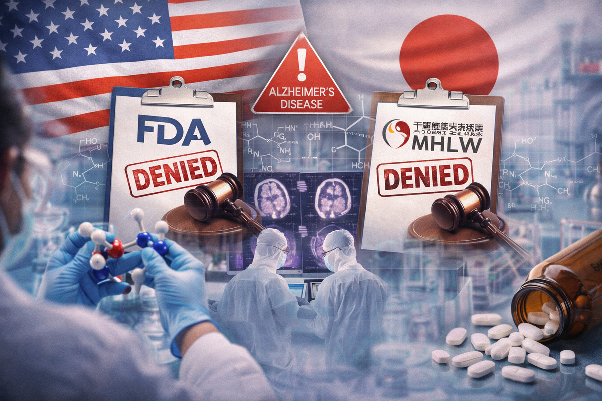 美日審查趨嚴 阿茲海默症小分子藥物難獲准