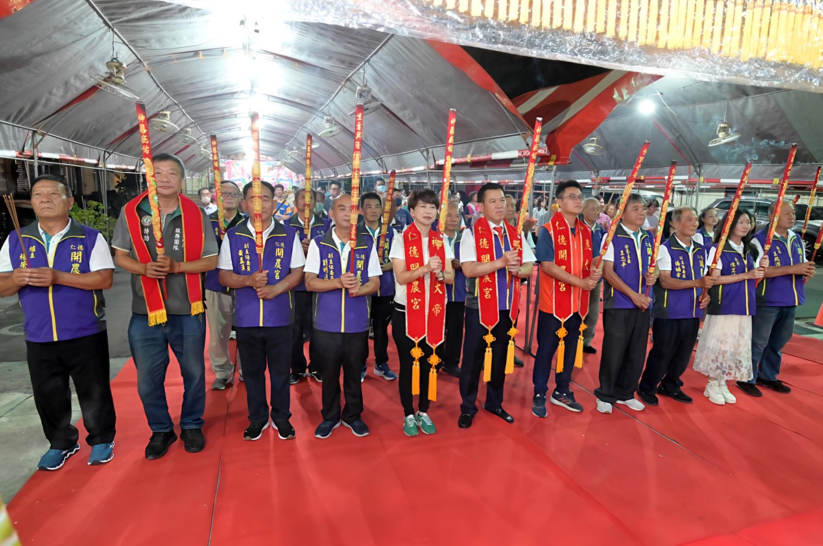 台南仁德開農宮盛大祝壽 慶神農大帝來台365週年