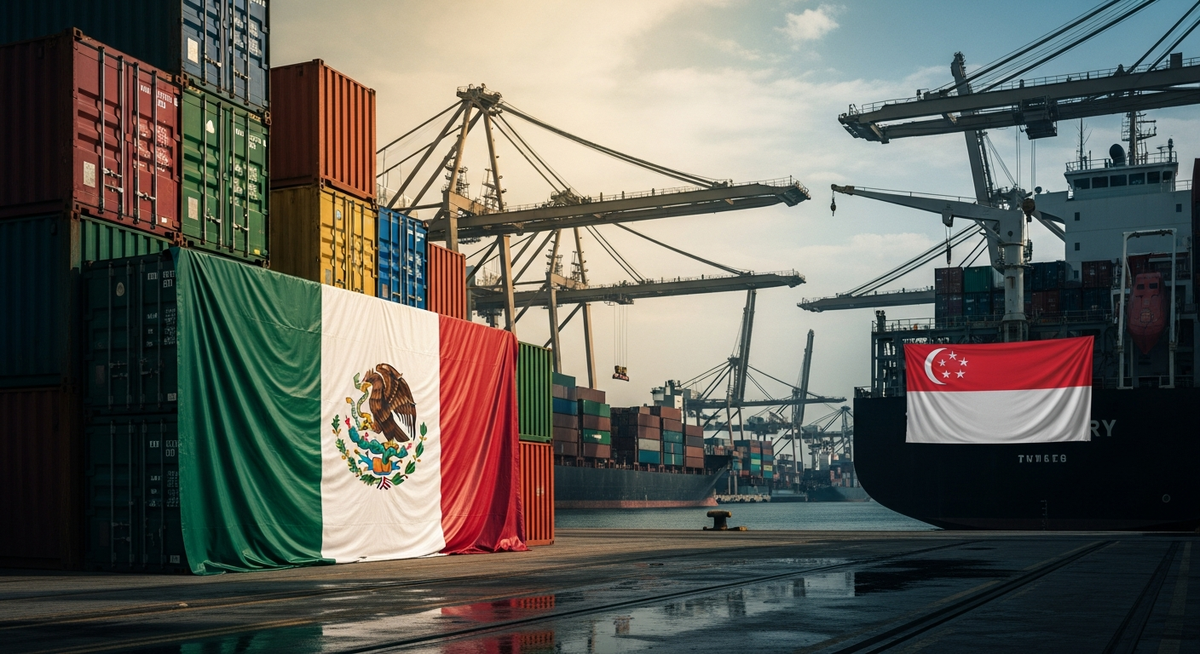 墨西哥躍居新加坡拉丁美洲最大貿易夥伴 雙邊貿易額達1140萬美元
