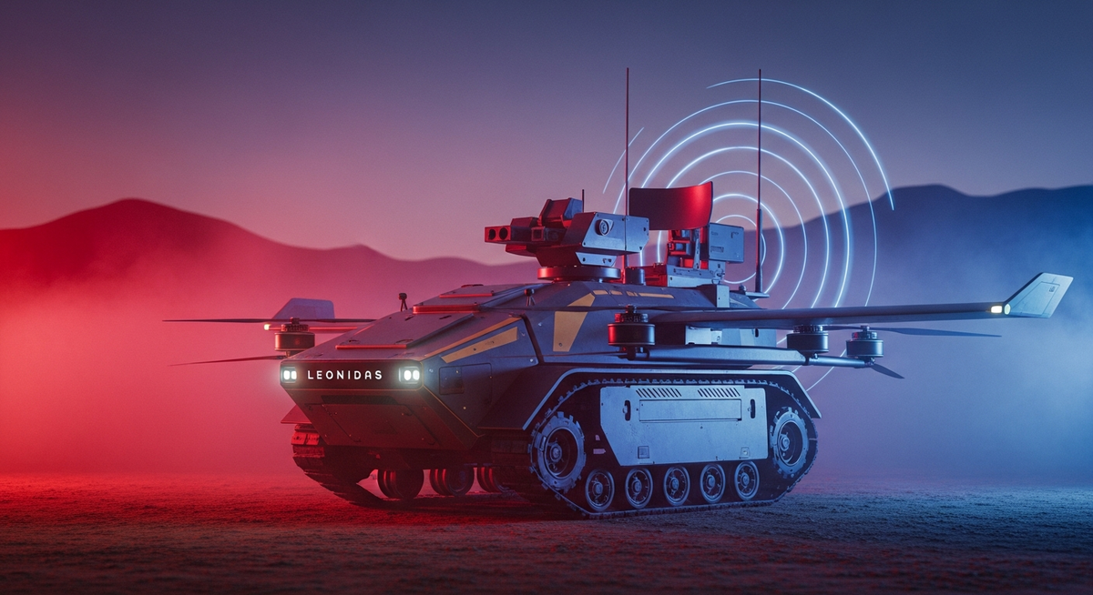 美軍工業巨頭聯手打造「里歐尼達斯」自主高功率微波無人機殺手