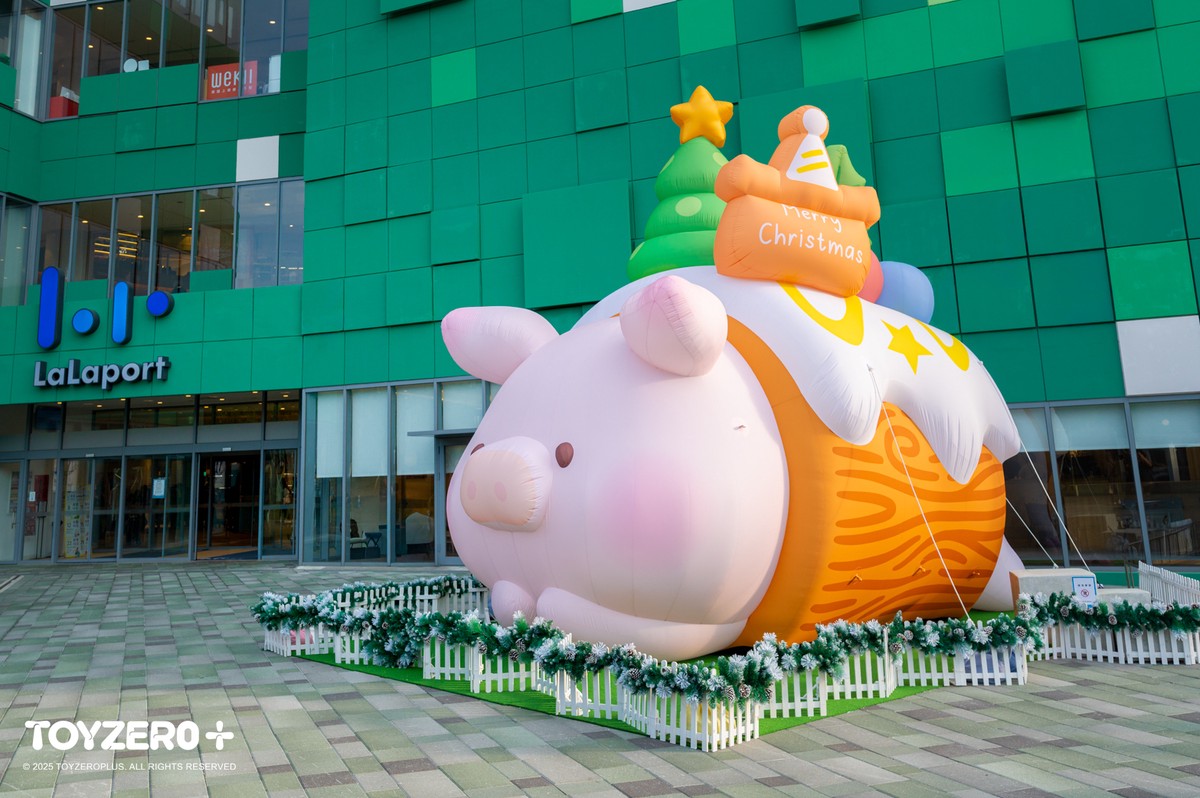 『星願捲心Lu』點亮台中 豬光閃耀星願池驚喜加碼延續