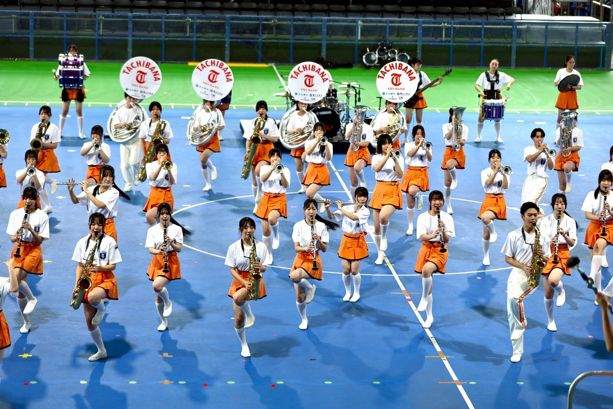 影/「橘色惡魔」席捲屏東 台日樂儀隊共奏青春狂潮 影/「橘色惡魔」席捲屏東 台日樂儀隊共奏青春狂潮