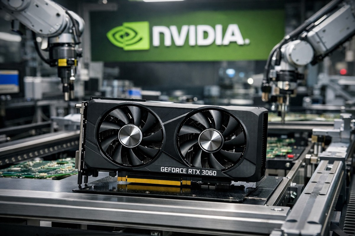 記憶體荒引爆舊卡新商機？傳輝達重啟RTX 3060生產線