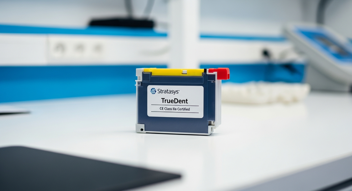 Stratasys TrueDent樹脂獲歐洲二類醫材認證 牙科3D列印應用擴大