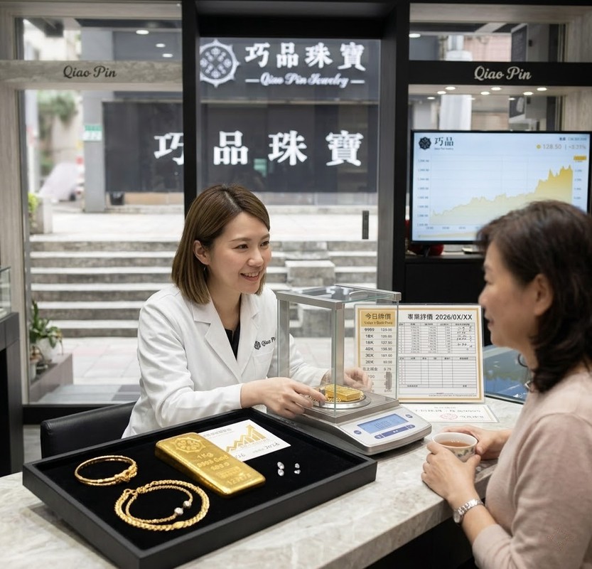 黃金回收熱潮來襲！台北銀樓珠寶業者提醒：賣黃金前忽略這3件事，最多少拿10%