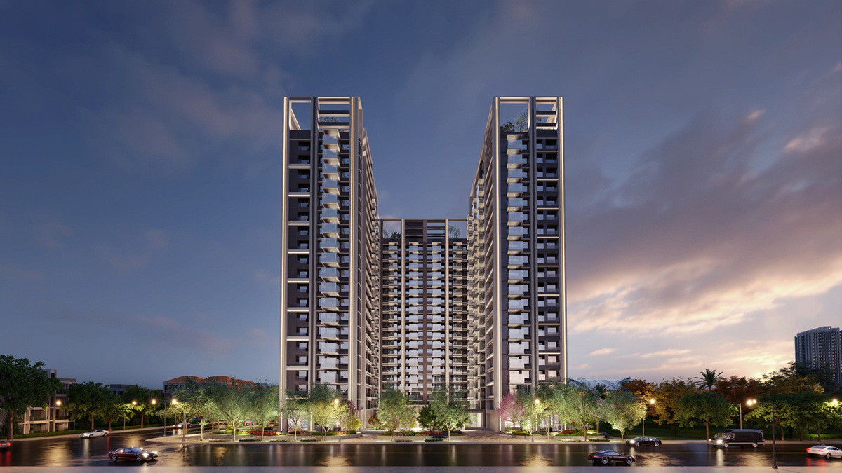 「遠雄一靚」擁有2,432坪大基地,推出高坪效22-36坪2-3房,從建築設計到內外空間規劃,都導入遠雄最新的「FGN 永續共享概念建築」理念。圖/業者提供