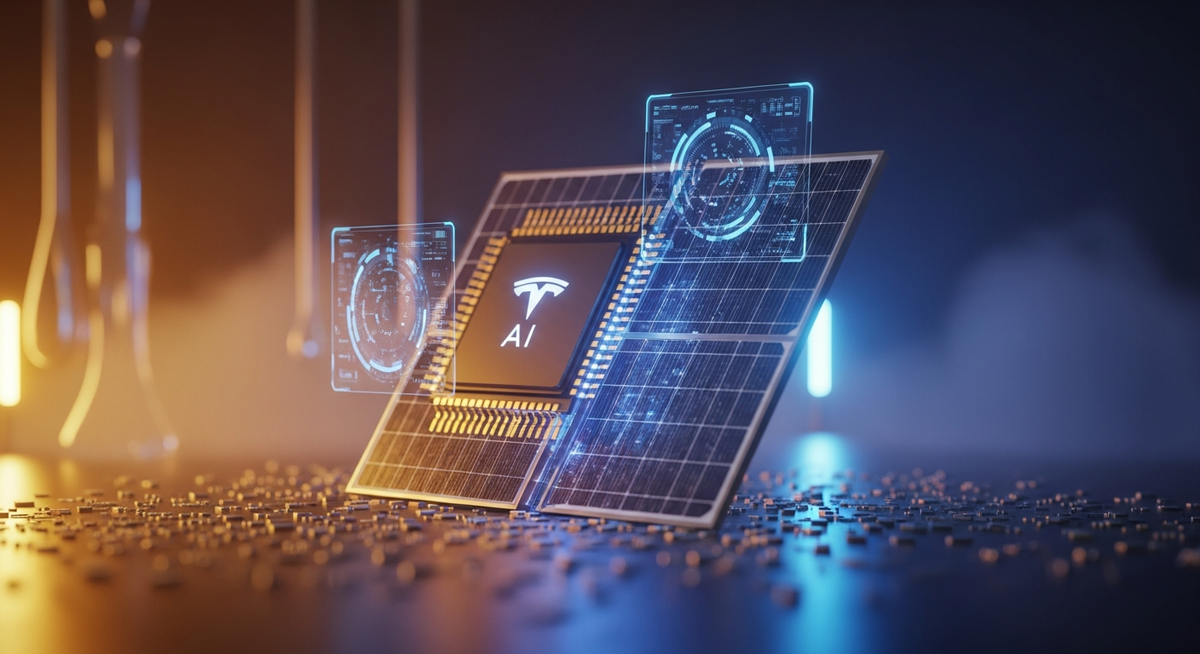 特斯拉AI晶片與太陽能雙引擎啟動 重塑成長動能與估值潛力