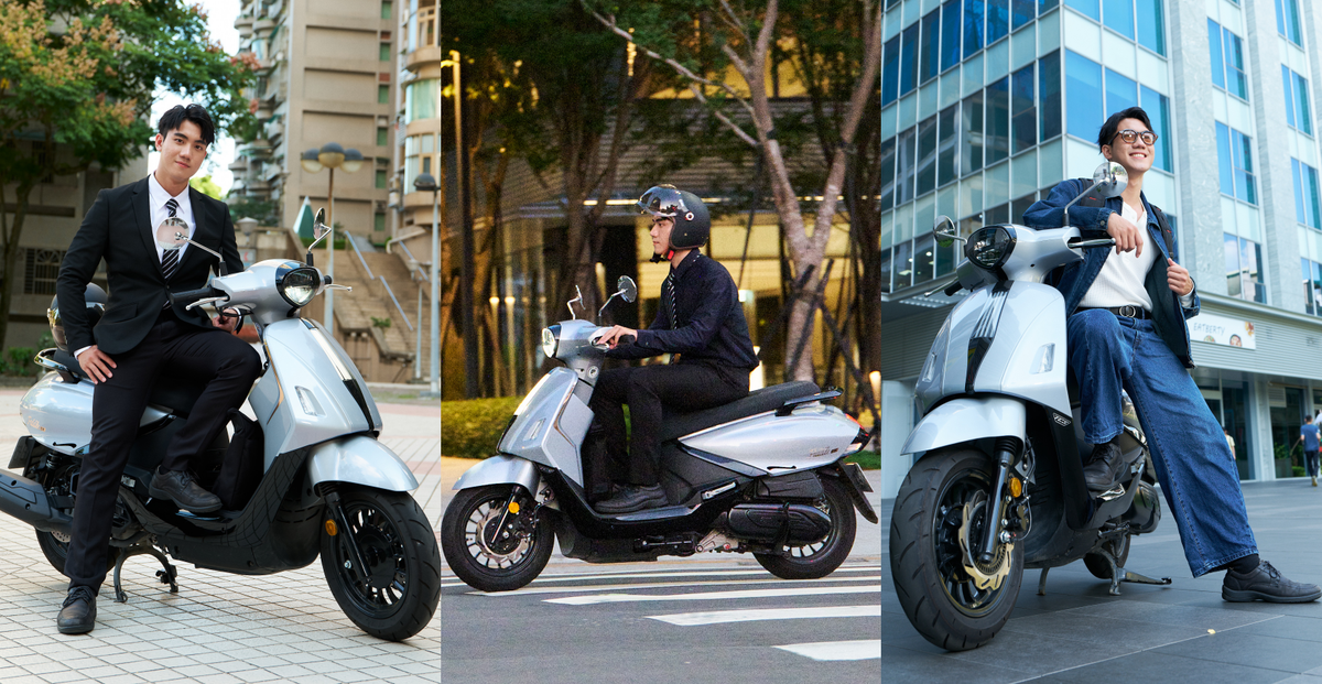 台北職人圖鑑：誰說品味和效率只能擇一？ 通勤首選SYM Fiddle DX 158  想要的一次到位！