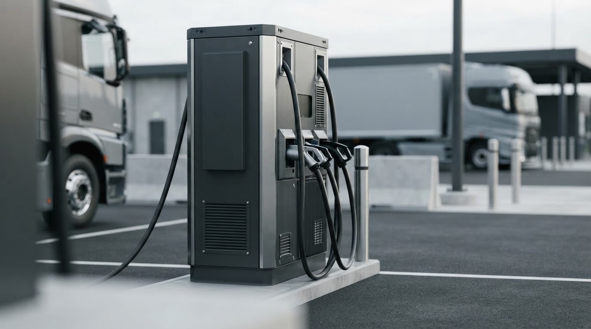 1.5 MW 電動卡車充電器獲美加認證 重型電動車普及添動能