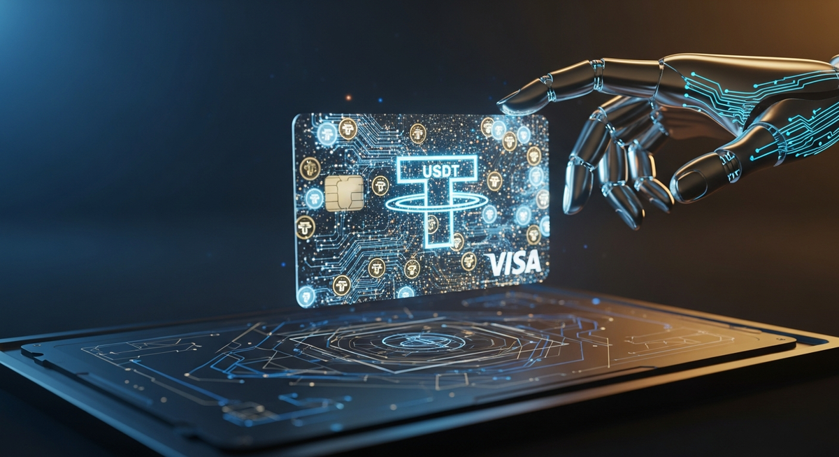 Oobit 推出 AI 代理虛擬 Visa 卡 賦能 USDT 智慧支付