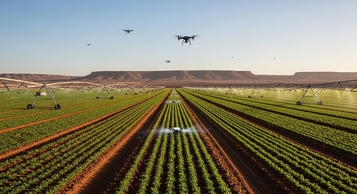 摩洛哥AI智慧農業奏效 旱地增產一成啟發產業轉型思維 摩洛哥AI智慧農業奏效 旱地增產一成啟發產業轉型思維