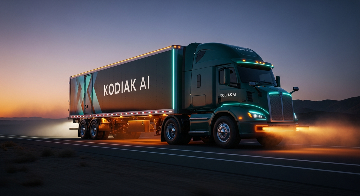Kodiak AI自動駕駛技術躍進 商業貨運、軍用平台雙線佈局
