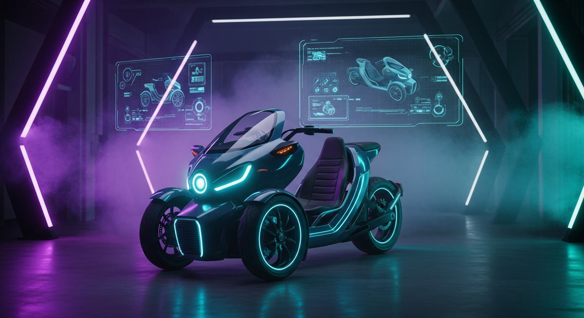 音樂人will.i.am 輝達GTC推AI電動三輪車 打造「輪上大腦」