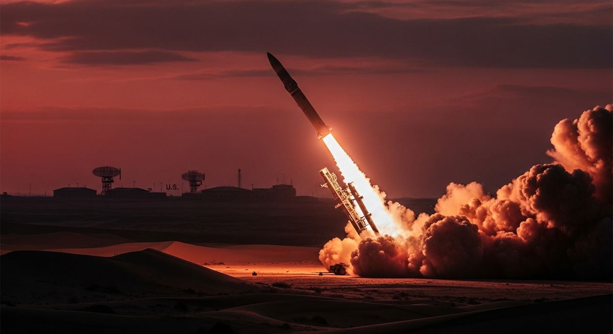 伊拉克美軍基地遇襲 彈道飛彈示警中東衝突升級