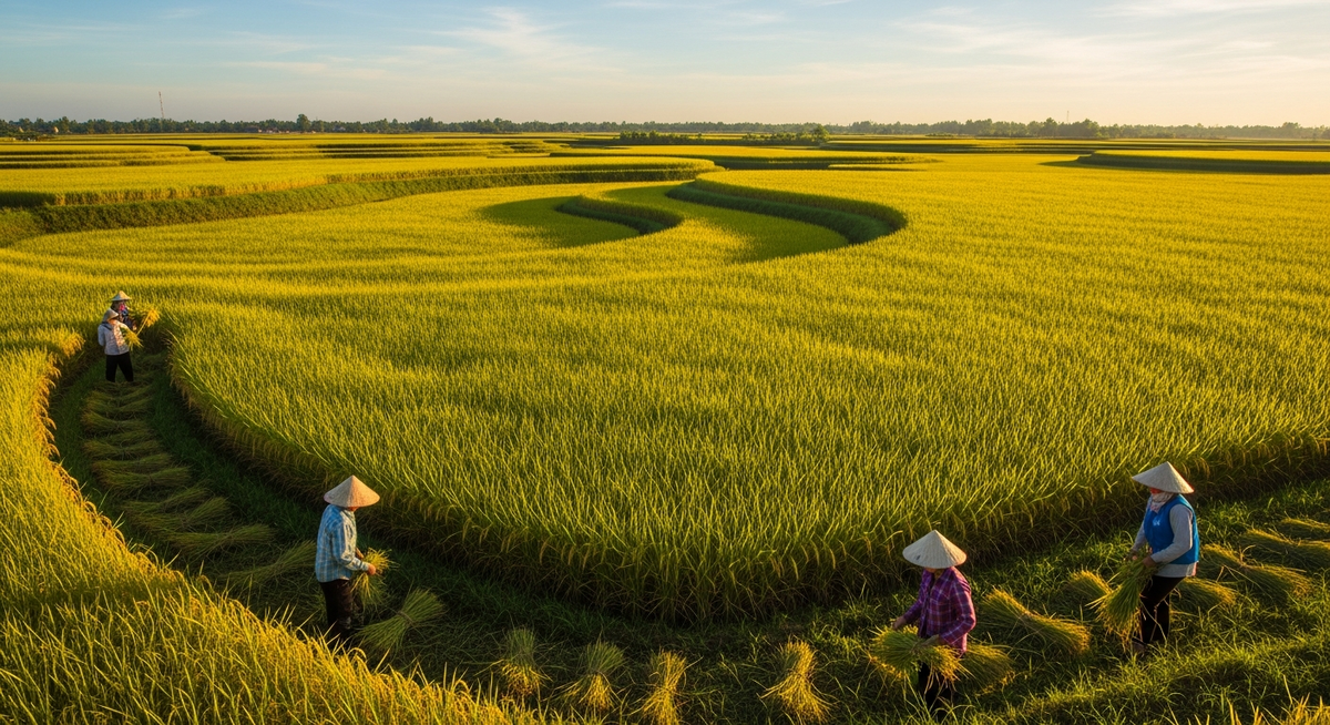 越南冬季稻作豐收尋出口擴張 力圖多元化市場降低依賴