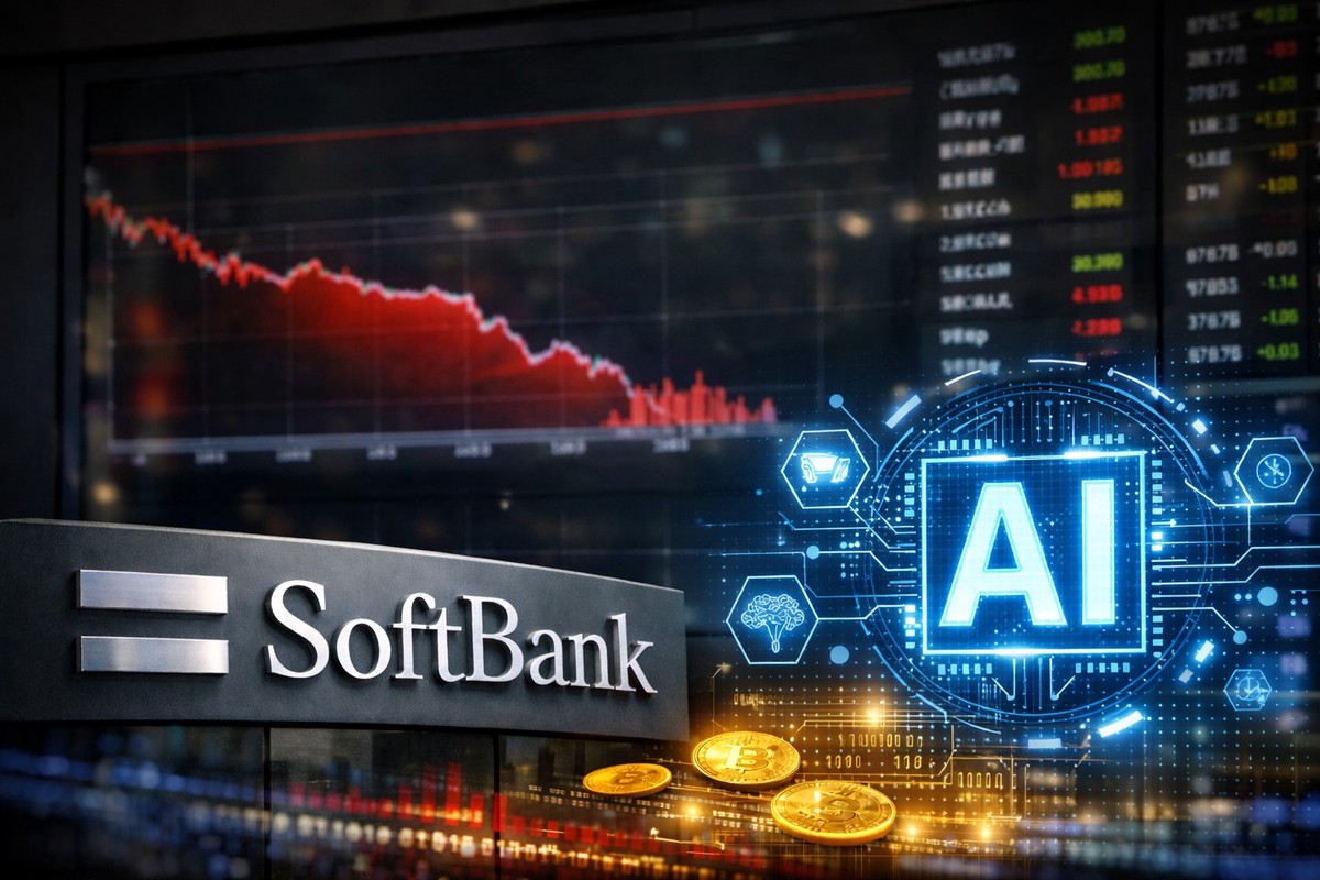 美股跌勢外溢!軟銀一度重挫逾7%、科技股連滾帶爬