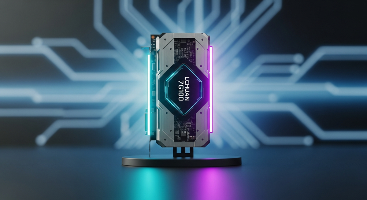 中國首款遊戲 GPU 礪算 7G100 亮相：性能僅達 RTX 3060，定價卻逼近 RTX 5060 Ti