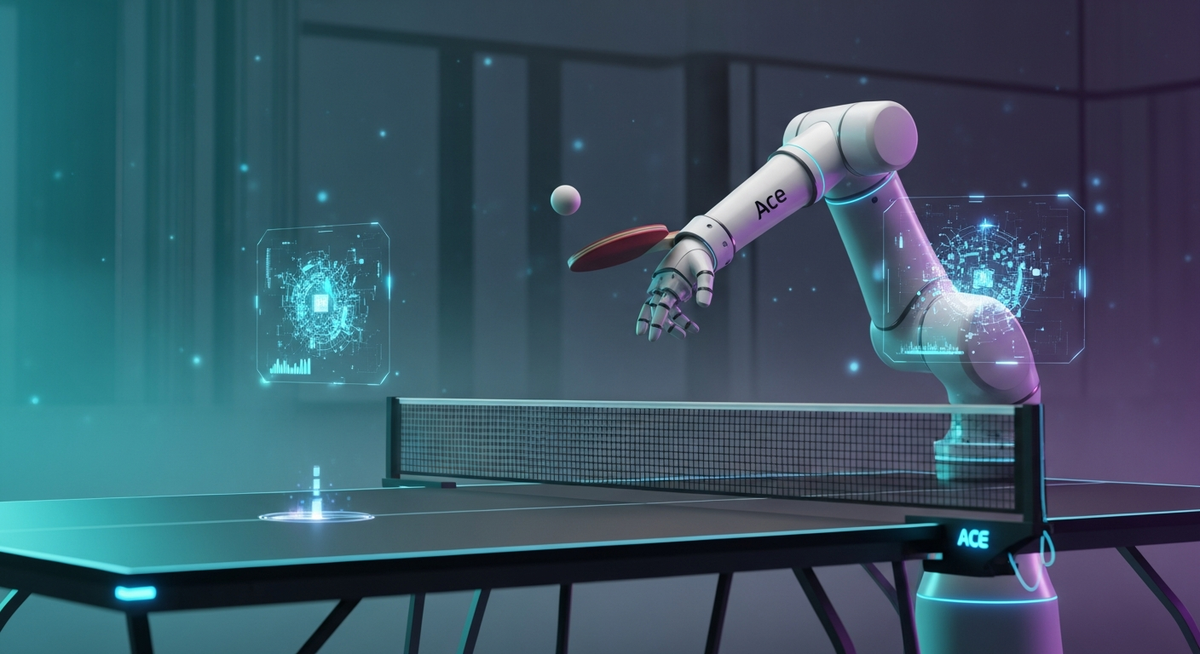 索尼桌球機器人 Ace 擊敗人類好手 具體 AI 倫理議題浮現