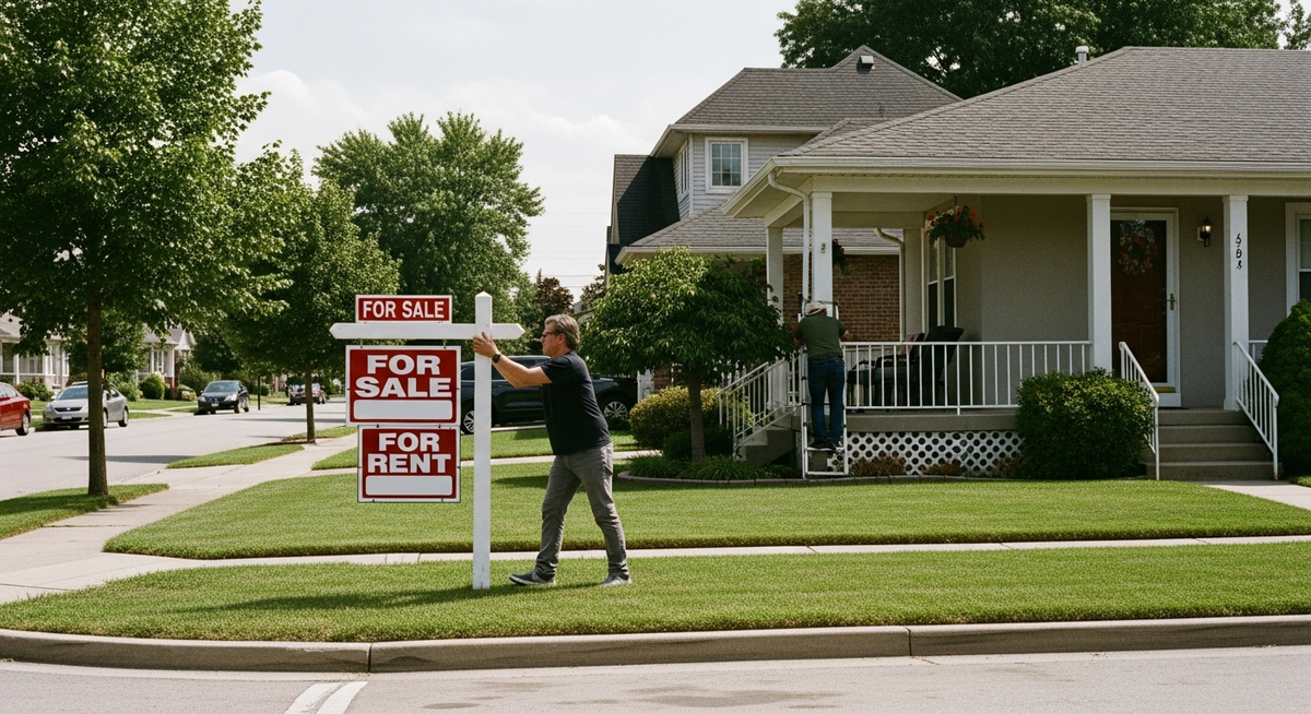 美國房市低迷催生「意外房東」 屋主不降價轉出租