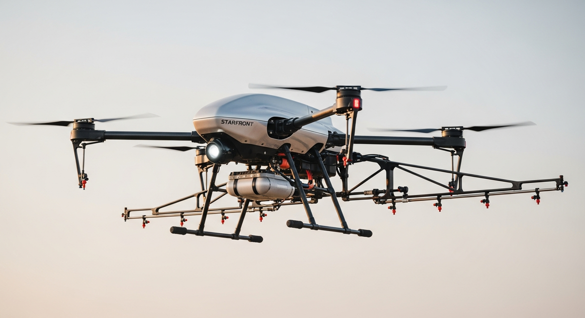 StarFront M150農業無人機矽谷首秀 搭載AI技術劍指全球智慧農業