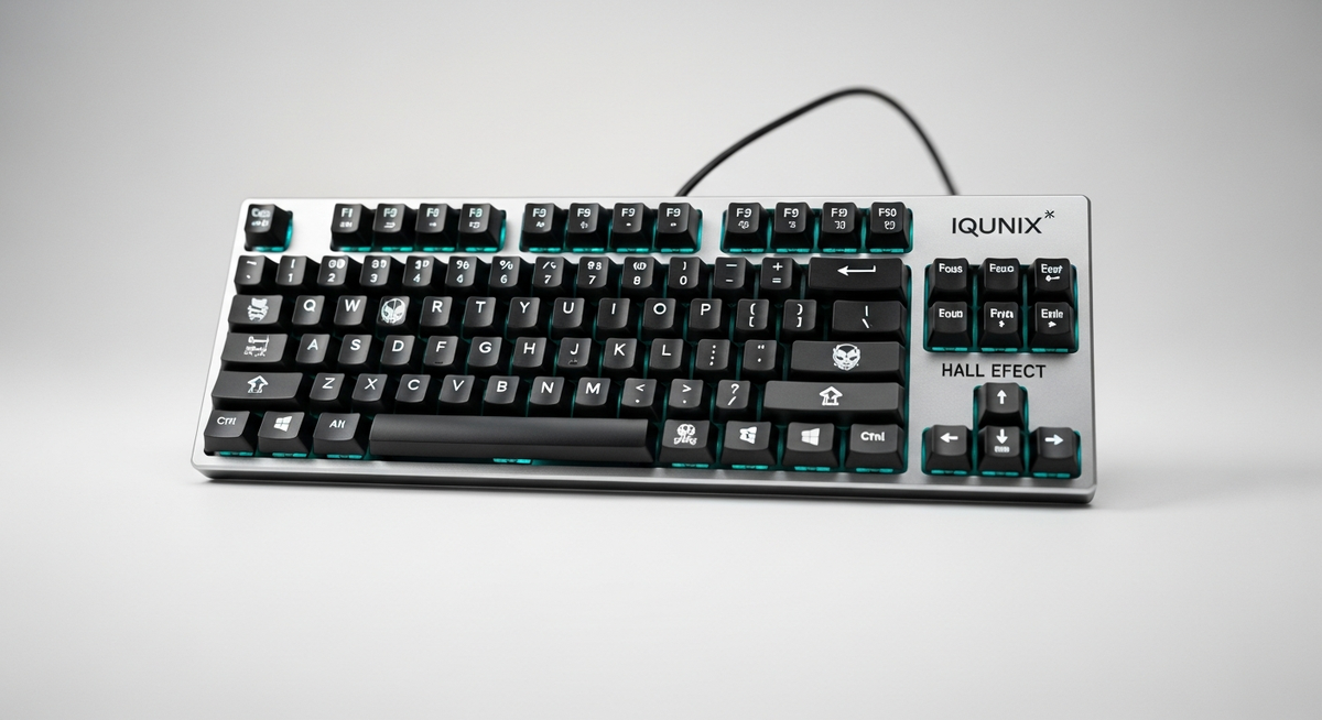 Iqunix攜手《攻殼機動隊》推電競鍵盤 霍爾效應軸體搶攻粉絲市場