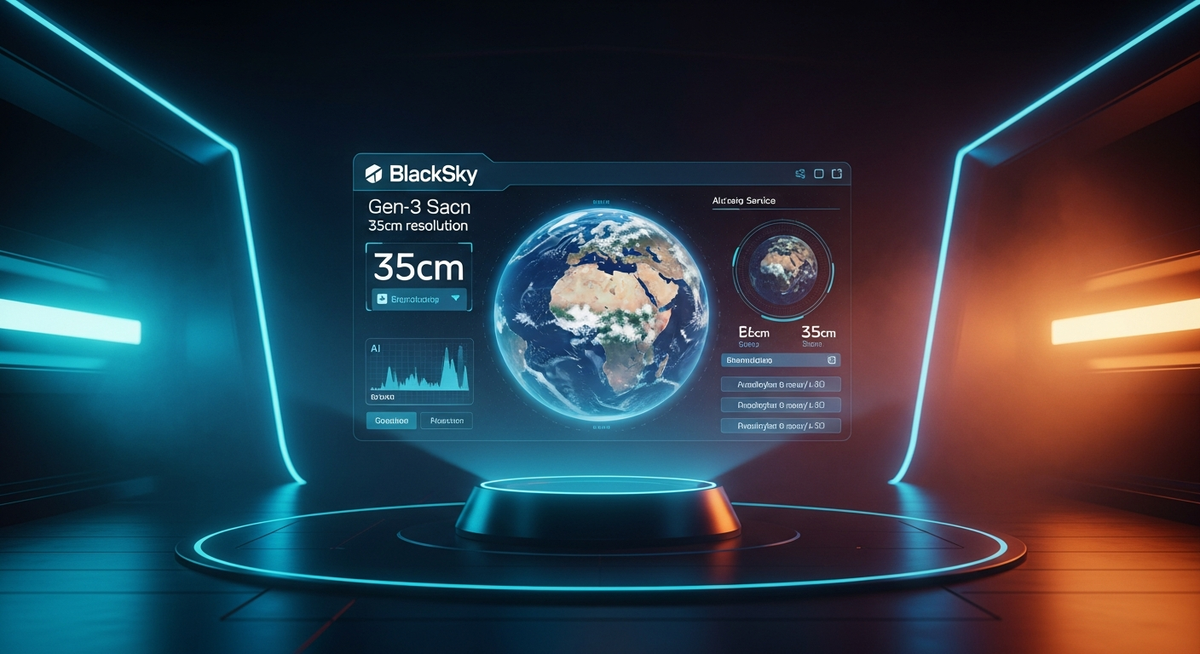 BlackSky Gen-3衛星影像服務客戶激增 訂閱模式助營收成長