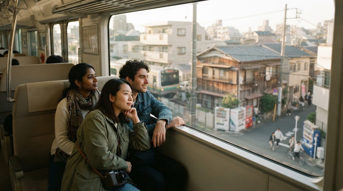歐美旅客遊日驚奇見聞 靜謐電車、餐桌禮儀與家鄉大不同