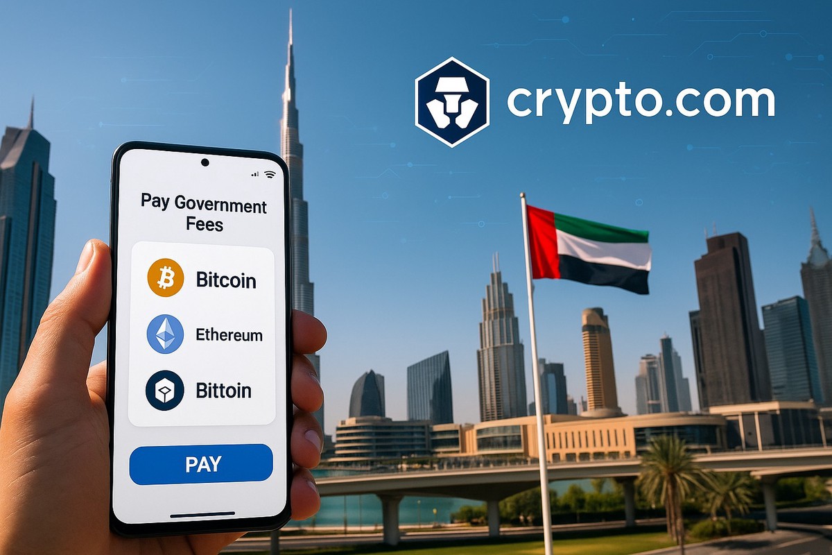 杜拜政府攜手Crypto.com 公共服務費用可用加密貨幣繳納