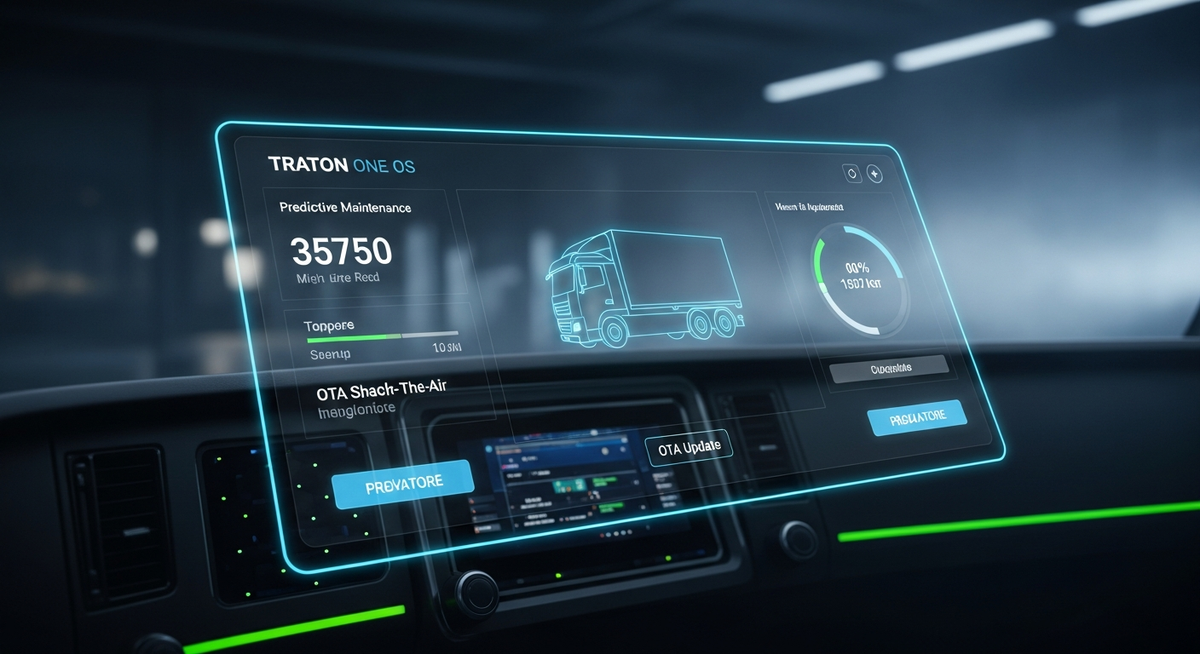 TRATON集團推統一車載軟體TRATON ONE OS 聯手Applied Intuition提升車隊效率