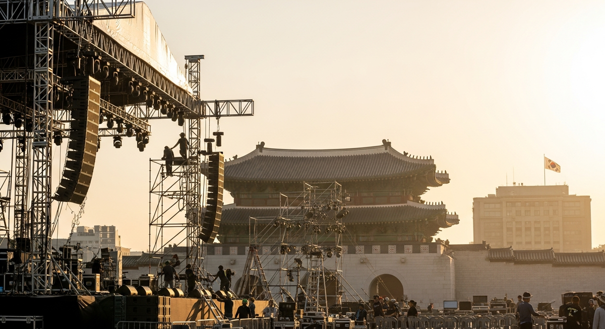 BTS睽違近四年回歸,光化門演唱會將登場,預計吸引全球26萬粉絲目光 BTS睽違近四年回歸,光化門演唱會將登場,預計吸引全球26萬粉絲目光