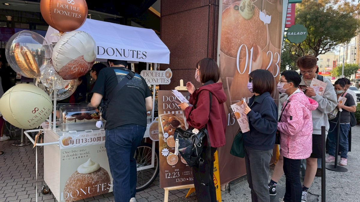 DONUTES多那之首推《生甜甜圈快閃車》 五大門市同步開賣掀排隊熱潮