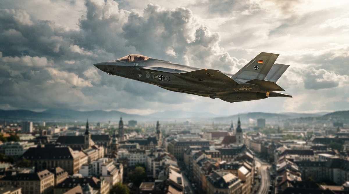 德國首架F-35A戰機完成首次飛行 強化北約防空戰力