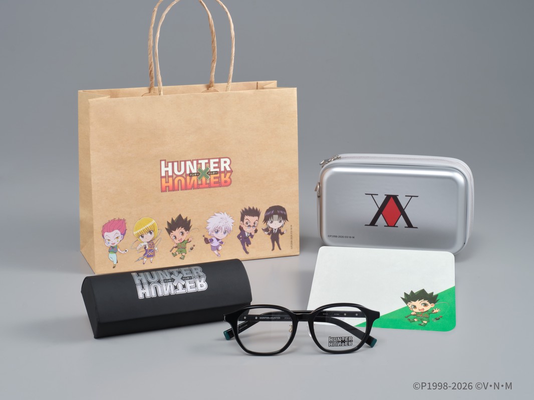 眼鏡市場攜手《獵人 HUNTER×HUNTER》再推全新動漫授權鏡框 眼鏡市場攜手《獵人 HUNTER×HUNTER》再推全新動漫授權鏡框