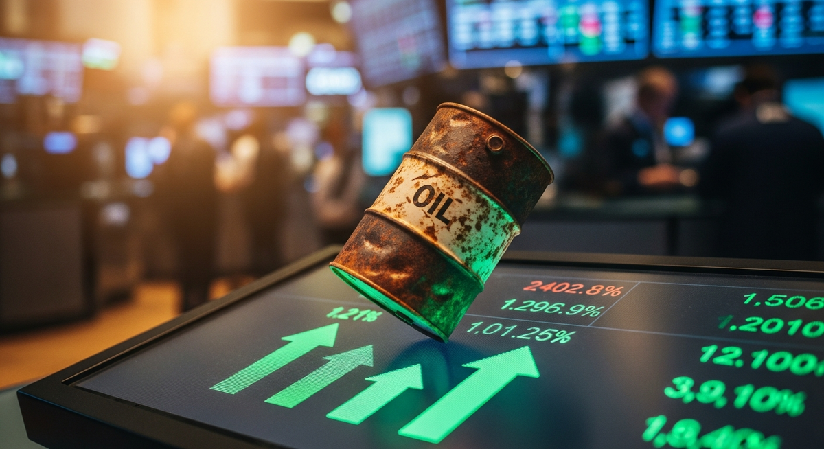 國際油價震盪牽動股市 美股V型反轉收紅