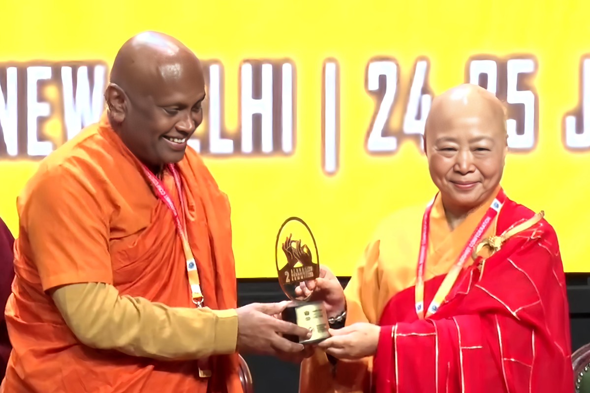 見引法師代表台灣出席全球佛教高峰會