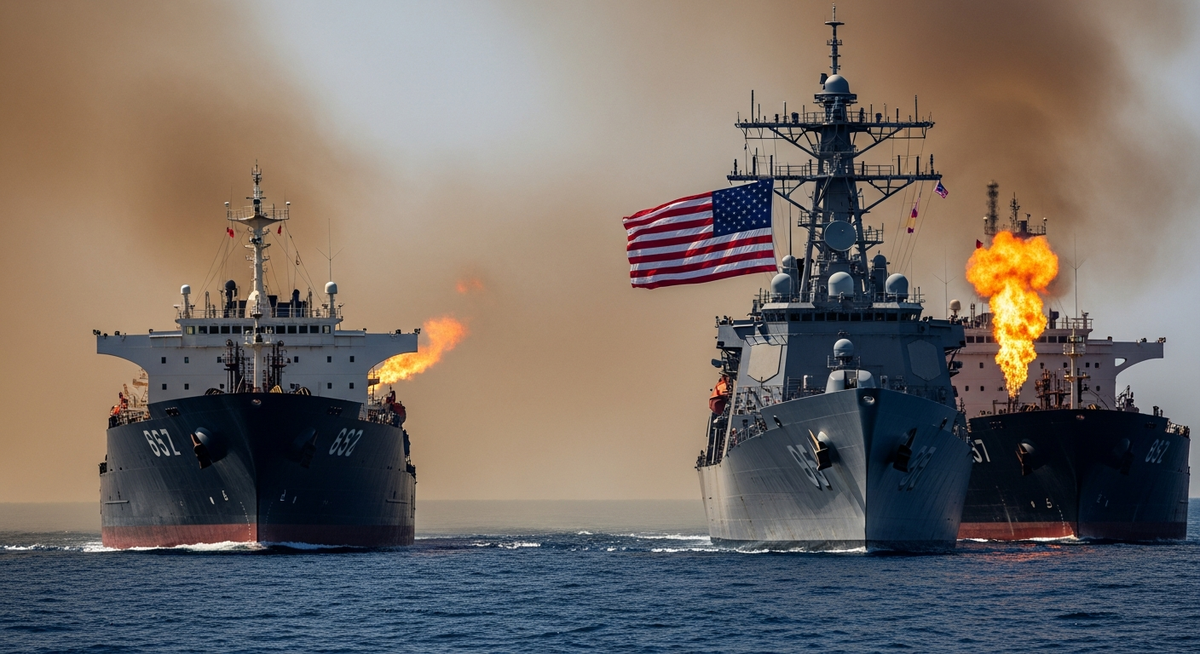 美方扣押伊朗油輪引爆衝突 國務卿重申不容伊朗掌控荷莫茲海峽