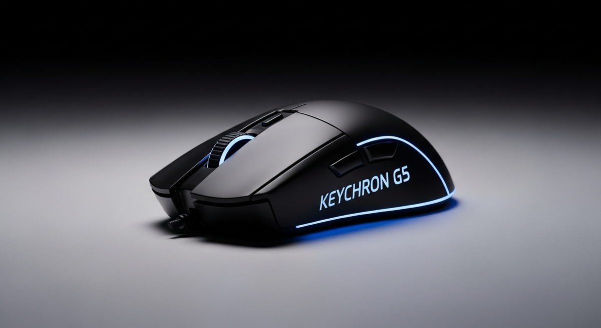 Keychron新款G4、G5電競滑鼠亮相 8K輪詢率提升操作精準度
