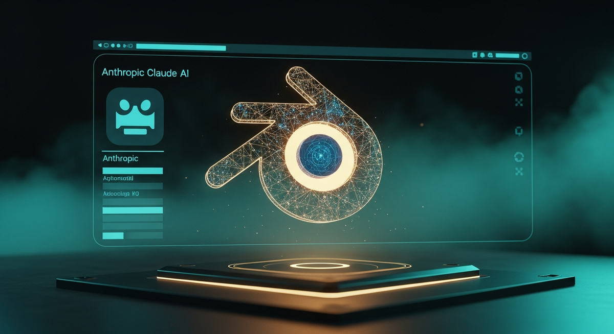 AI 巨頭 Anthropic 支援 Blender 強化開源 3D 創作工具