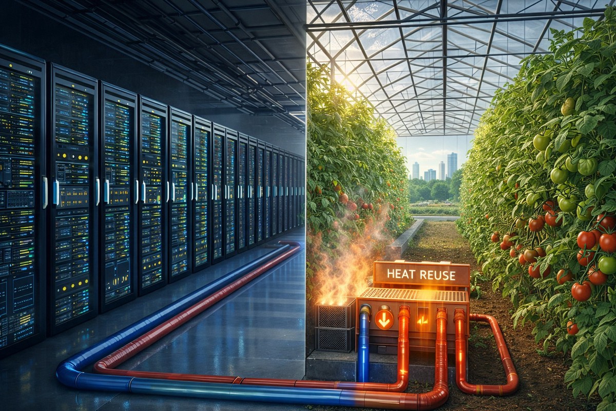 AI資料中心為歐洲城鎮「送暖」？亞馬遜、Google開發熱能經濟