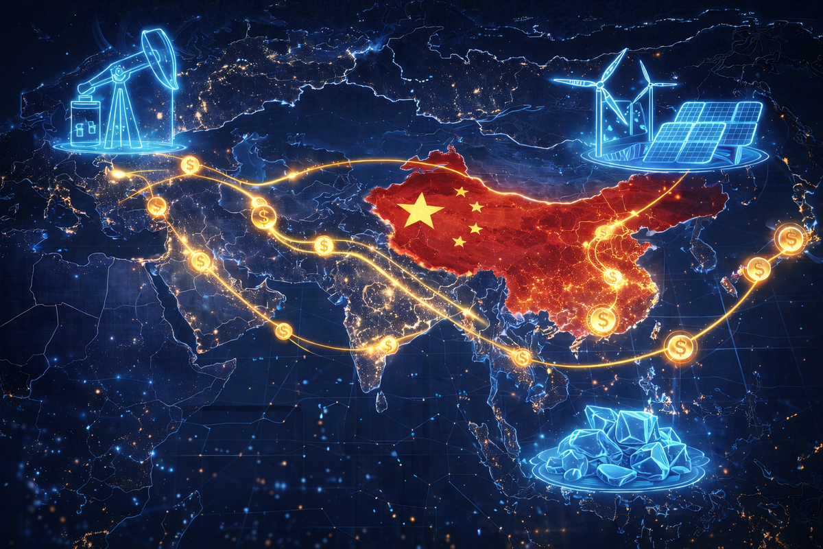 錢進「新絲路」！中國投資2135億美元佈局能源與戰略資源