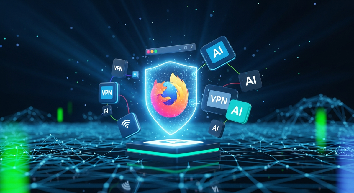 Firefox將整合免費VPN與AI工具 強化隱私與瀏覽體驗