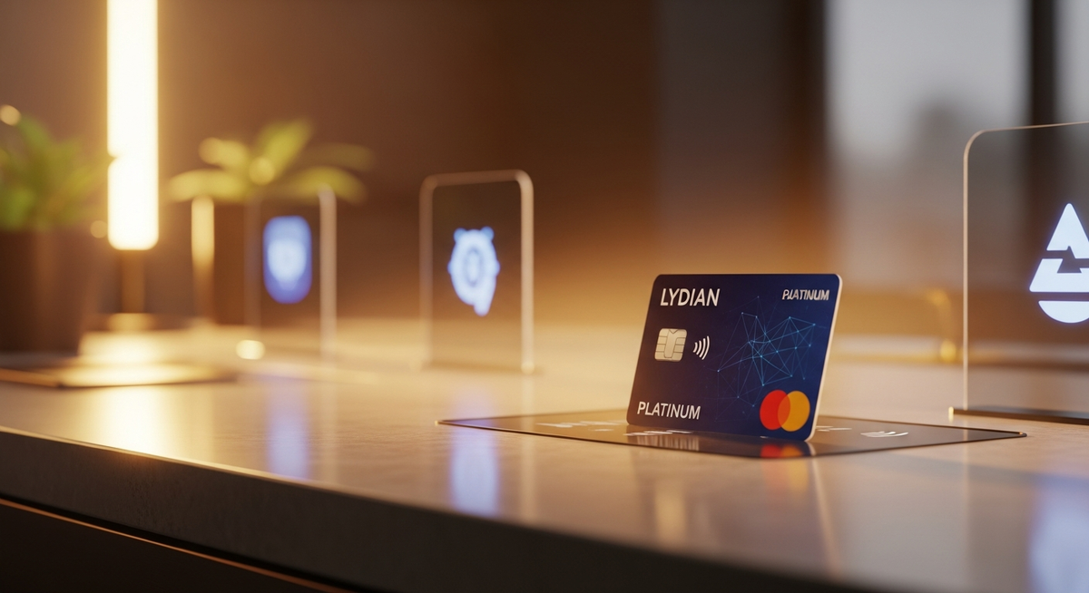 VISA聯手Lydian推加密貨幣卡 支援300種資產全球感應支付