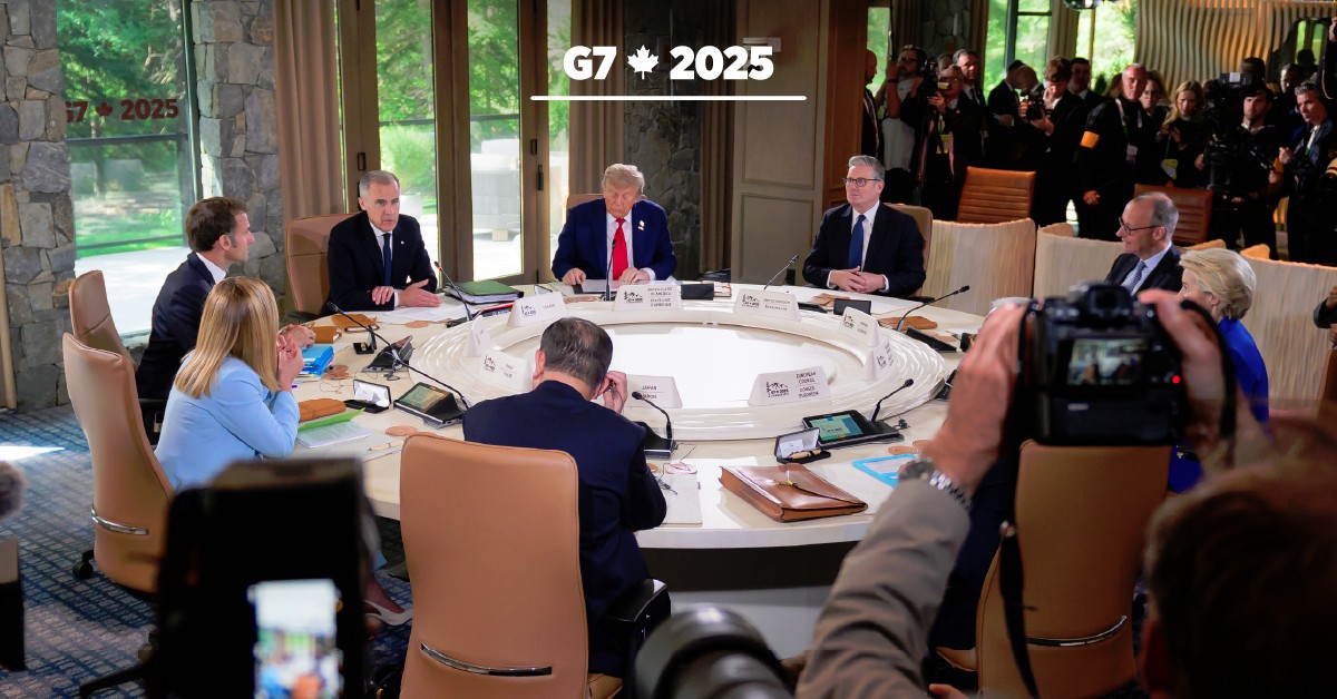 G7挺以色列、譴責伊朗 川普提前退席峰會聚焦中東危機