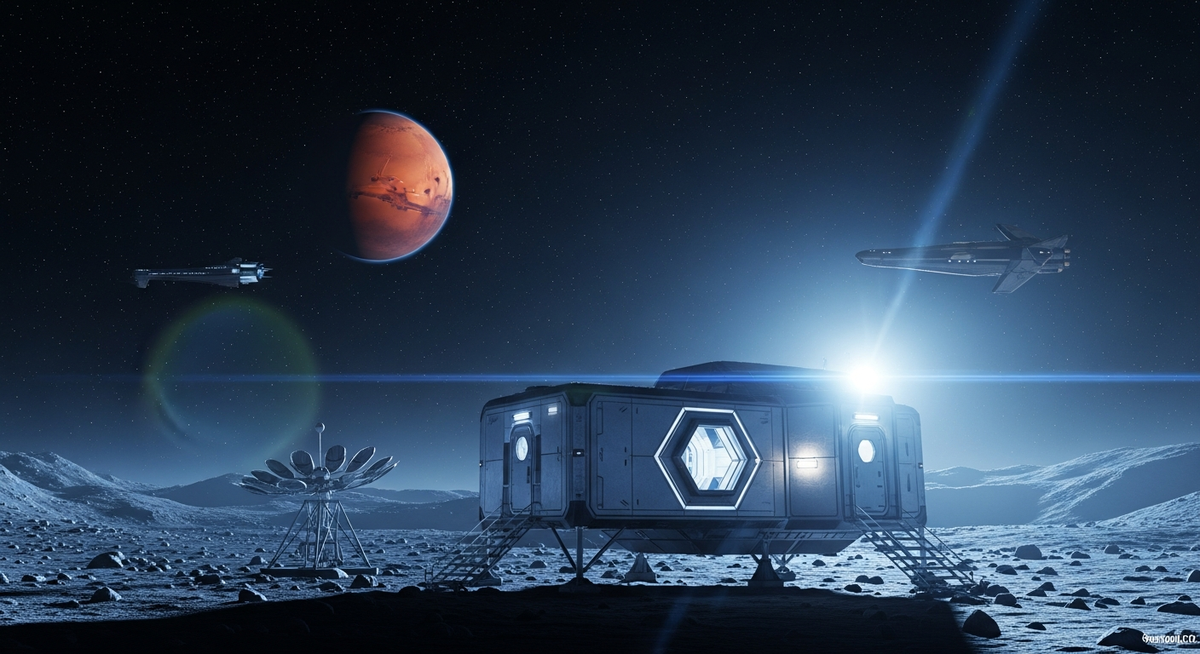 美國太空總署揭示月球永久基地計畫 助攻2030年代火星任務