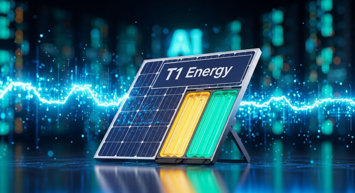 T1 Energy股價三個月飆漲近119% 策略轉型聚焦儲能與AI資料中心 T1 Energy股價三個月飆漲近119% 策略轉型聚焦儲能與AI資料中心