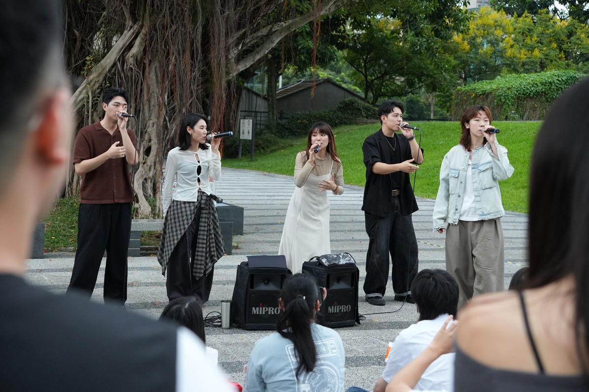 尋人啟事樂團四四南村快閃活動。圖/臺北市政府文化局提供
