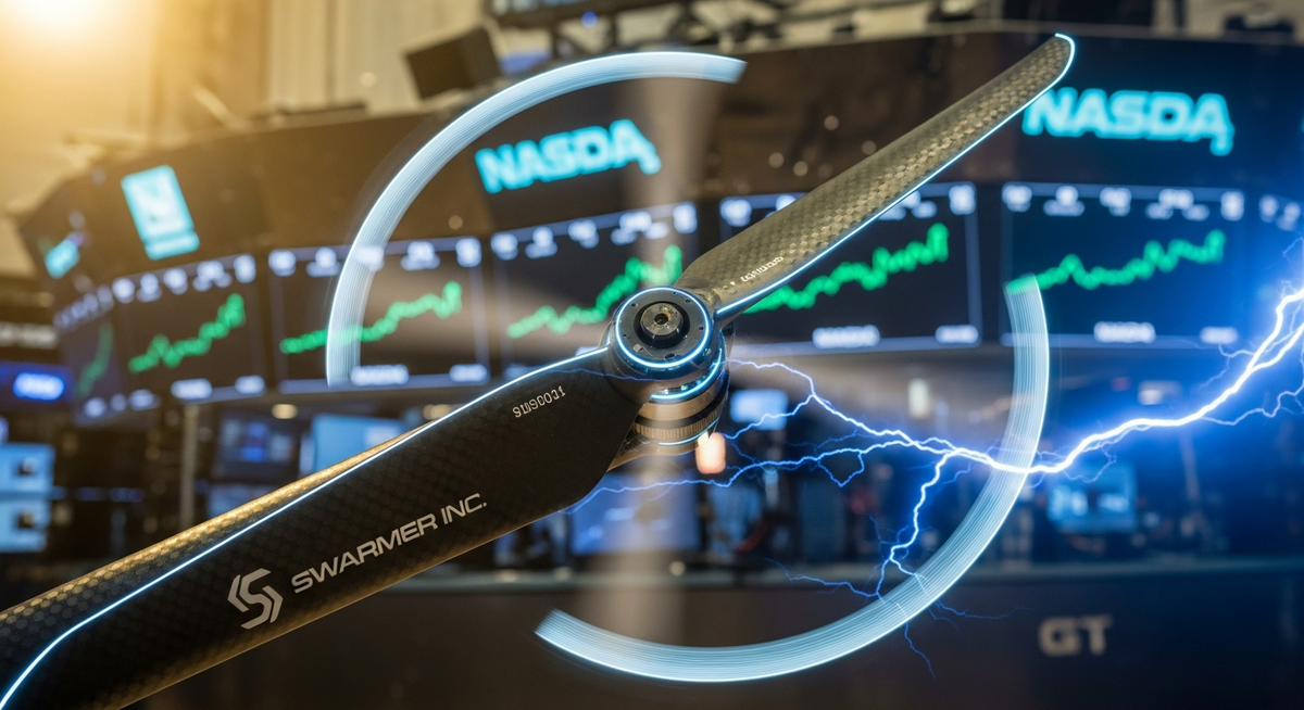 無人機軟體商Swarmer橫掃美股 上市首日股價狂飆700%