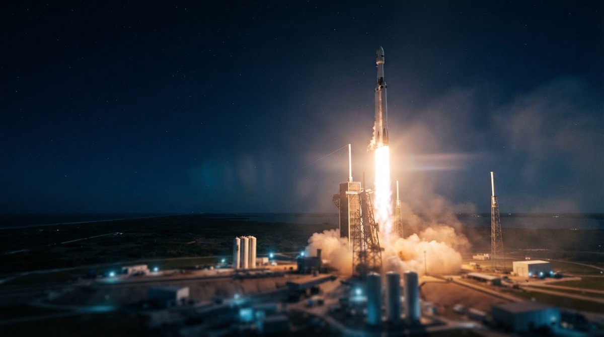 SpaceX 獵鷹 9 號發射美軍機密任務 星盾衛星打造新偵察網